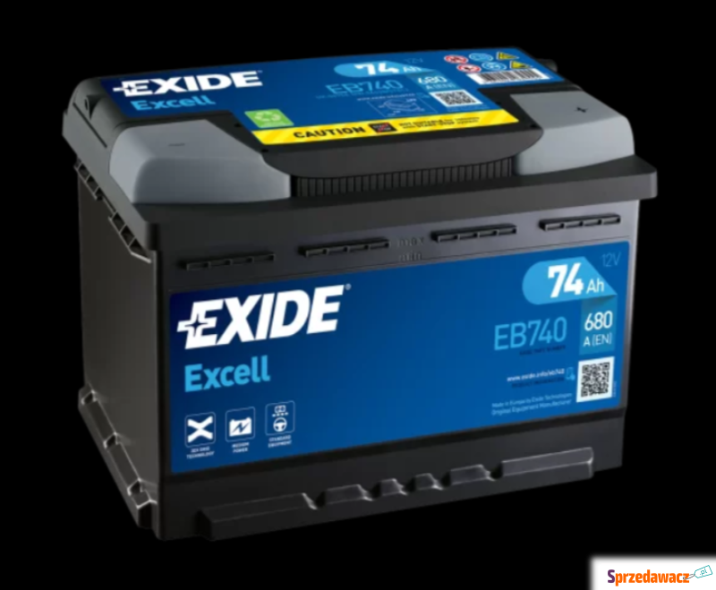 Akumulator Exide Excell 74Ah 680A
