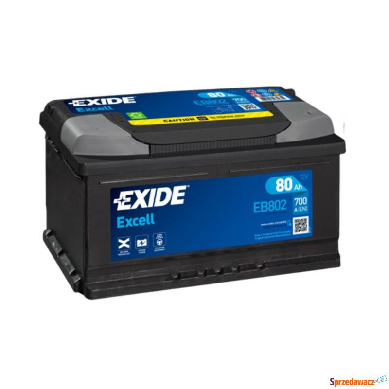 Akumulator Exide Excell 80Ah 700A