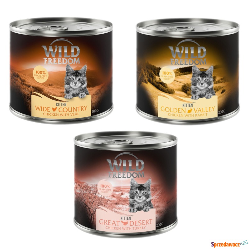 Wild Freedom Kitten, 12 x 200 g...