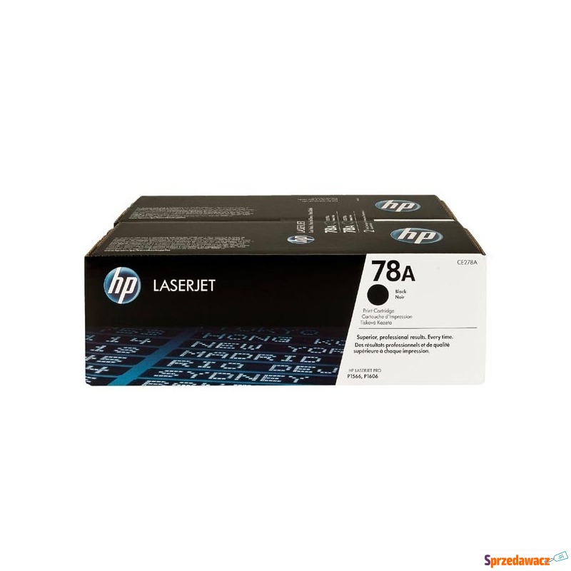 Oryginalny zestaw tonerów HP 78A...