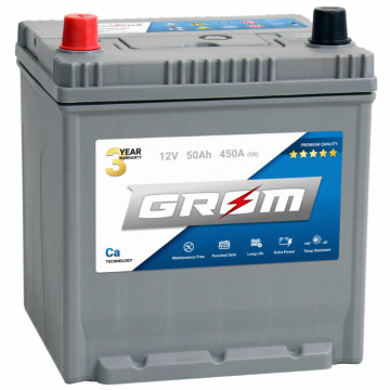 Akumulator GROM Premium 50Ah 450A japan p+ L+ - Akumulatory - Bydgoszcz - zdjęcie 1