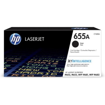 HP oryginalny toner CF450A, black, 12500s, 655A, HP Color LJ Enterprise Flow MFP M681,M682,M652,M652
