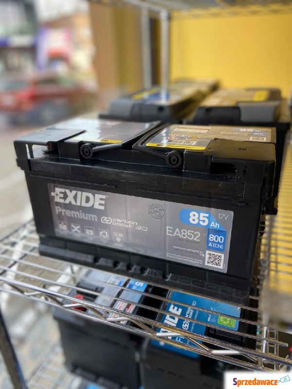 Akumulator Exide Premium 85Ah 800A - Pozostałe części - Ruda Śląska