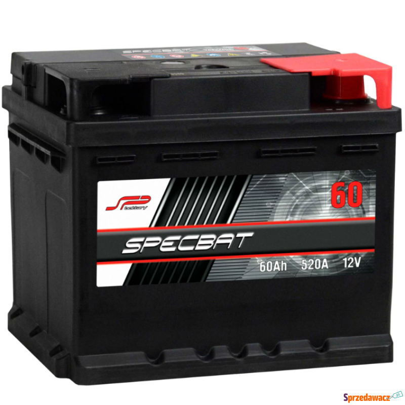 Akumulator SPECBAT 60ah 520a niski/wysoki - Akumulatory - Bydgoszcz