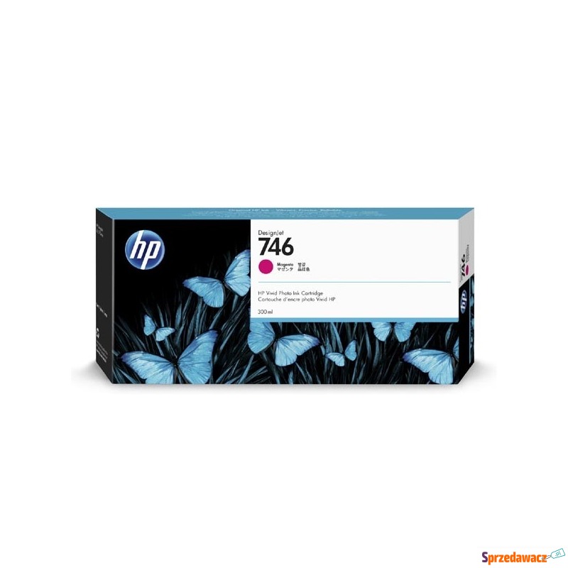 HP oryginalny ink P2V78A, HP 746, magenta, 300ml,... - Tusze, tonery - Częstochowa