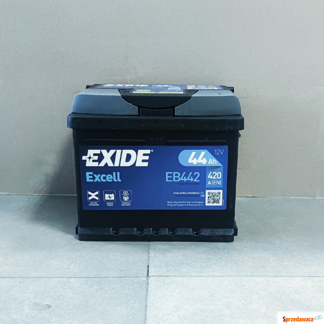 Akumulator 44Ah 420A Exide Excell...