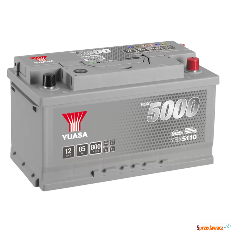 Akumulator YUASA silver 85Ah 800A