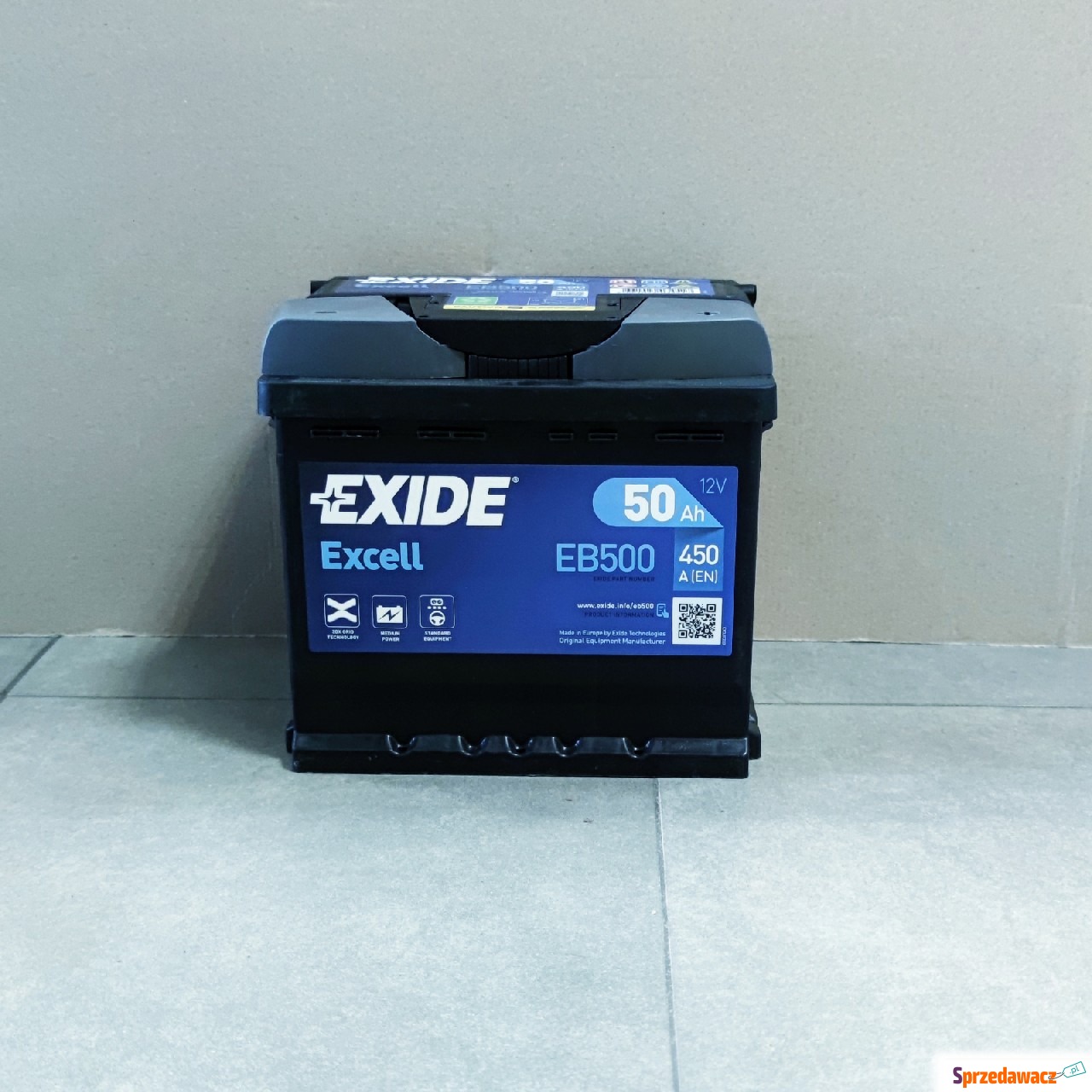 Akumulator 50Ah 450A Exide Excell...