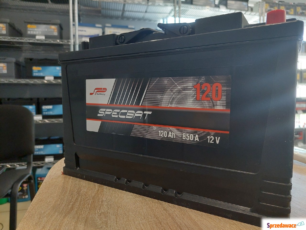 Akumulator 120Ah 850A Specbat agro...