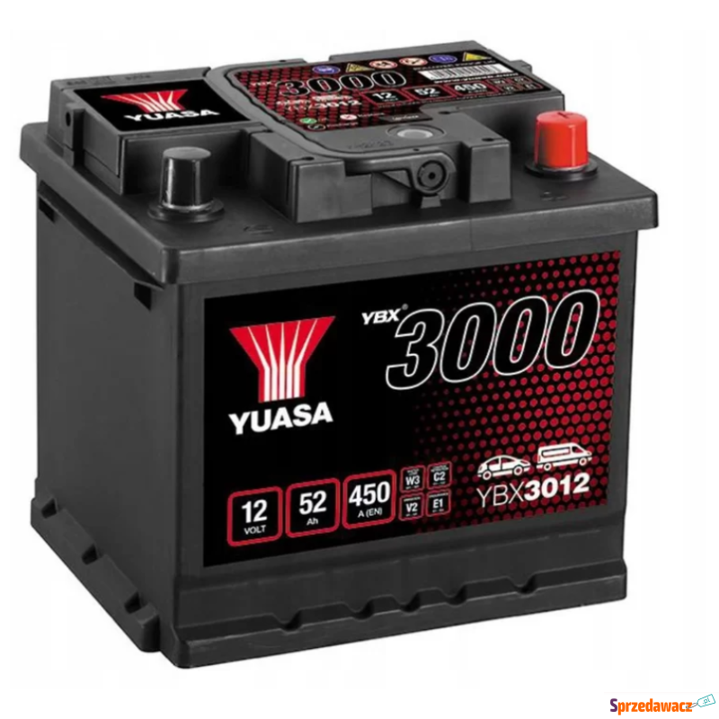 Akumulator YUASA black 52Ah 450A