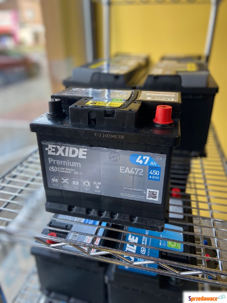 Akumulator 47Ah 450A Exide Premium...