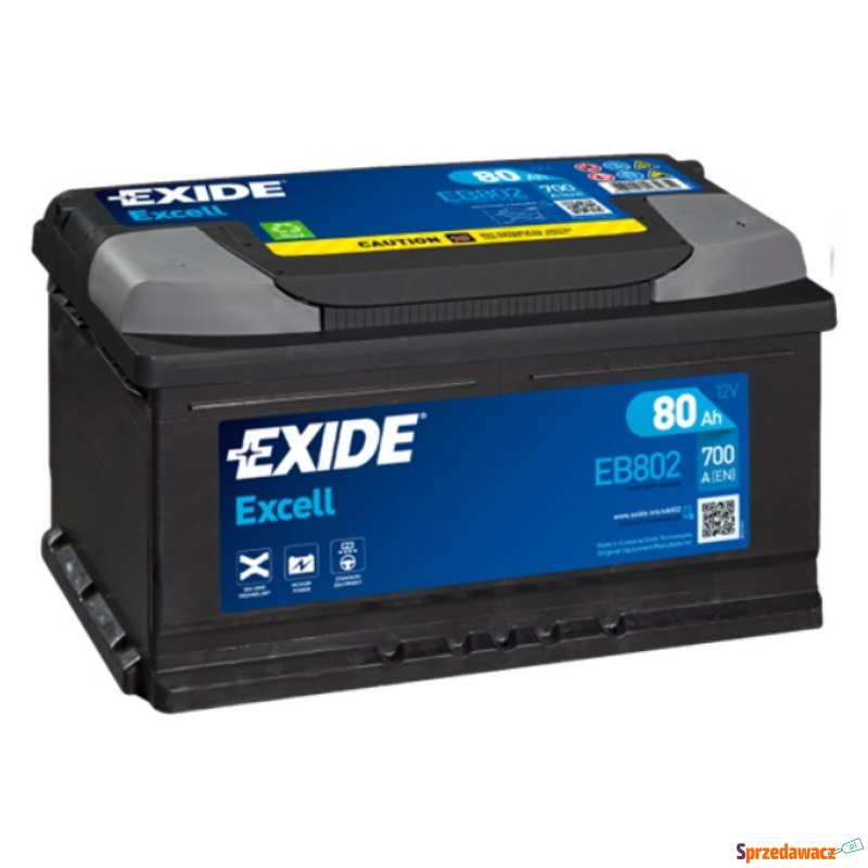 Akumulator 80Ah 700A Exide Excell...