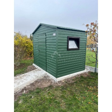 Schowek - Domek ogrodowy 3x2m - drzwi - zielony... - Altany, domki, namioty - Lubin - zdjęcie 2