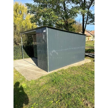 Schowek Wiata Domek ogrodowy 2,5x4m + wiata 1,5m... - Altany, domki, namioty - Tychy - zdjęcie 4