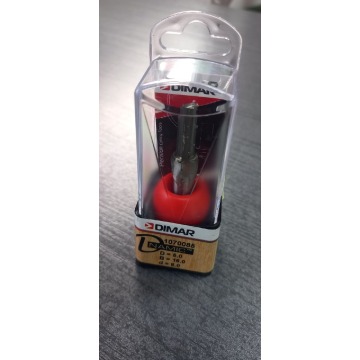Frez prosty trzpieniowy Dimar o średnicy 5,0mm , d=8mm