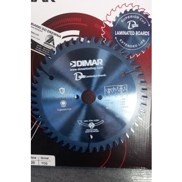 Piła Dimar HM do płyt  laminowanych, zagłębiarek 160x20x48z
