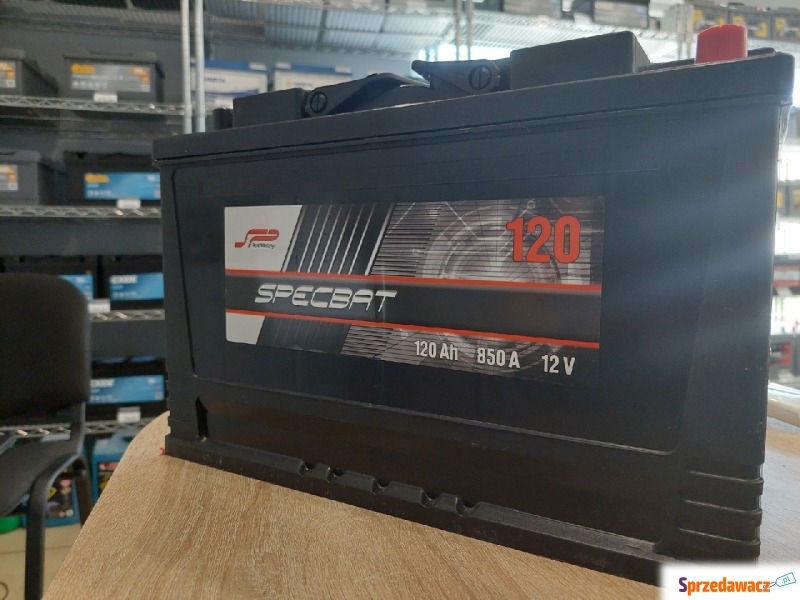 Akumulator 120Ah 850A Specbat agro  Augustów - Akumulatory - Augustów