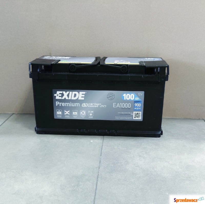 Akumulator 100Ah 900A Exide Premium EA1000 prawy... - Akumulatory - Poznań