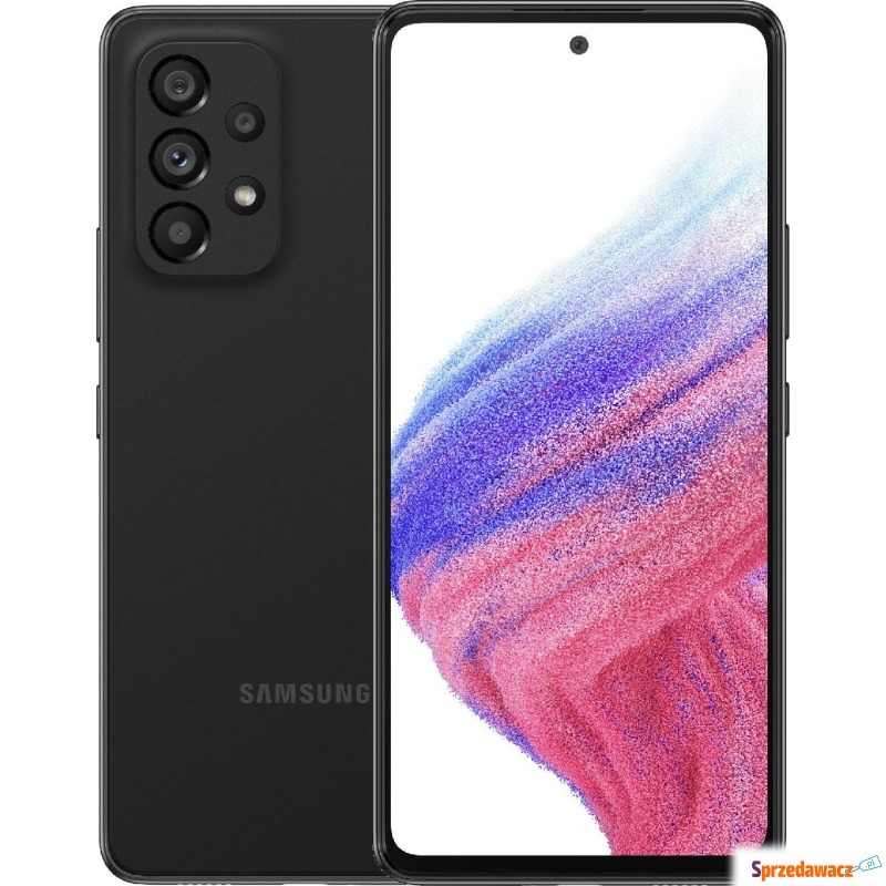 Smartfon Samsung Galaxy A53 5G 6/128GB Czarny... - Smartfony - Stalowa Wola