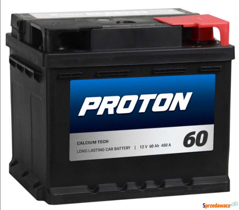 Akumulator 60Ah 480A en Prawy plus...