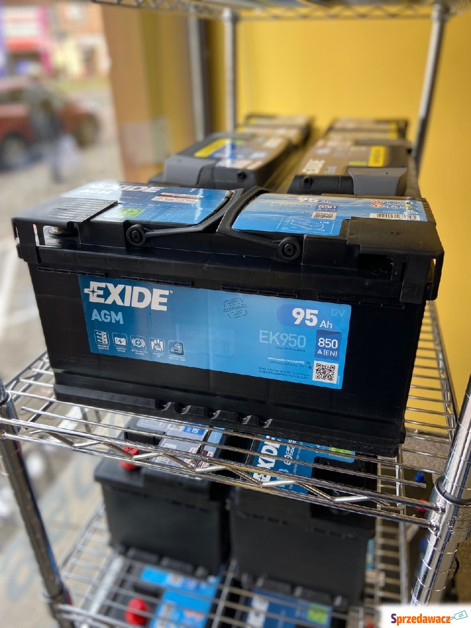 Akumulator 95Ah 850A Exide EK950...