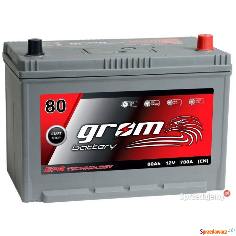 Grom Efb start-stop 80Ah 780A Jap