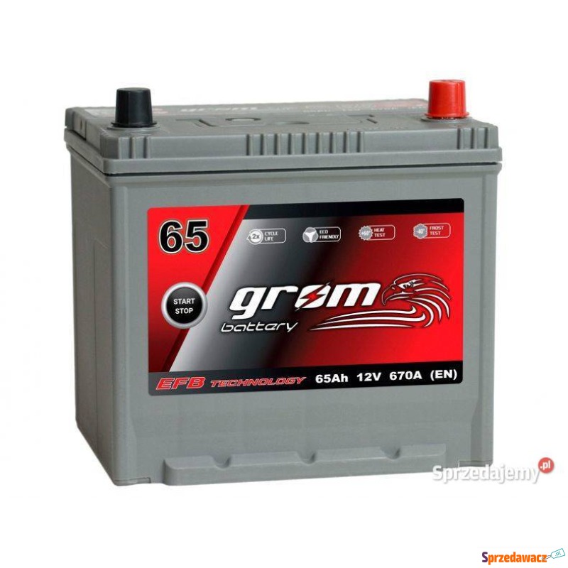 Grom Efb start-stop 65Ah 670A Japan
