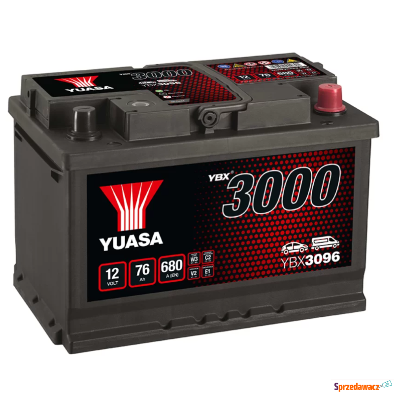 Akumulator 76Ah 680A EN Yuasa...