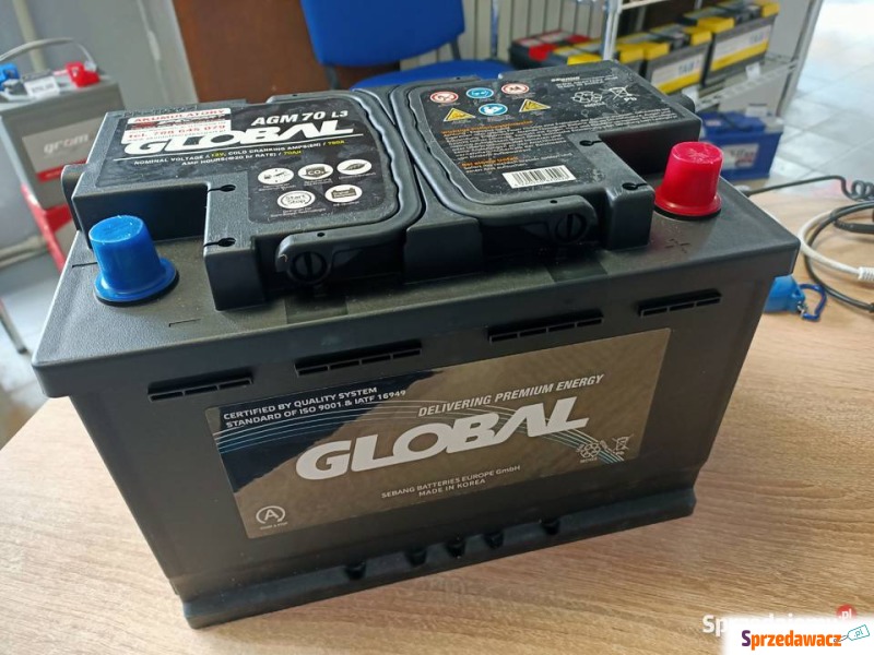 Global AGM start-stop 70Ah 760A
