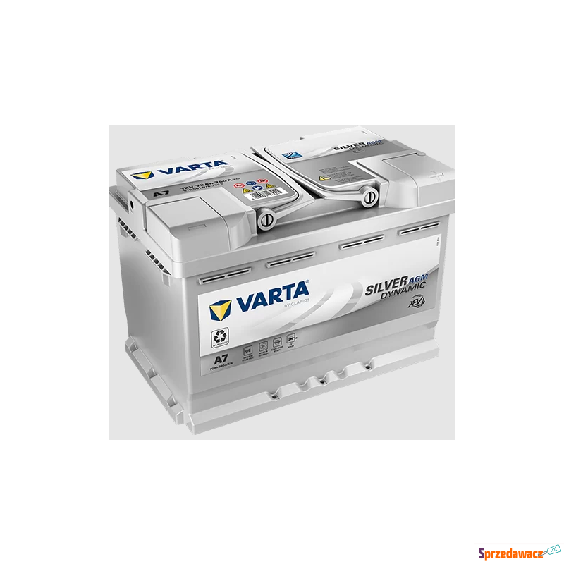 Akumulator 70Ah 760A Varta Agm...