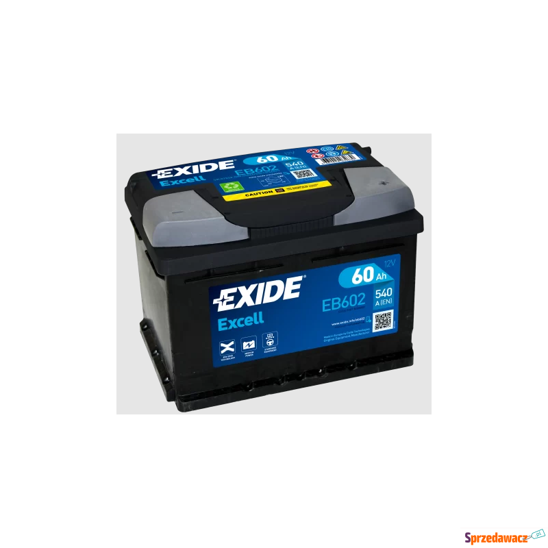 Akumulator 60Ah 540A Exide Excell
