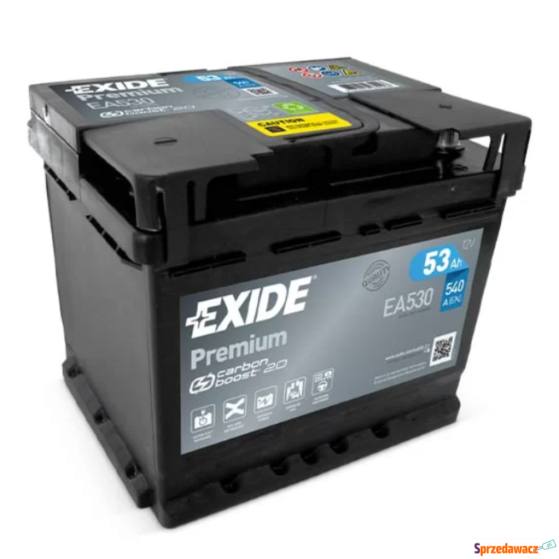 Akumulator 53Ah 540A EN Exide Premium