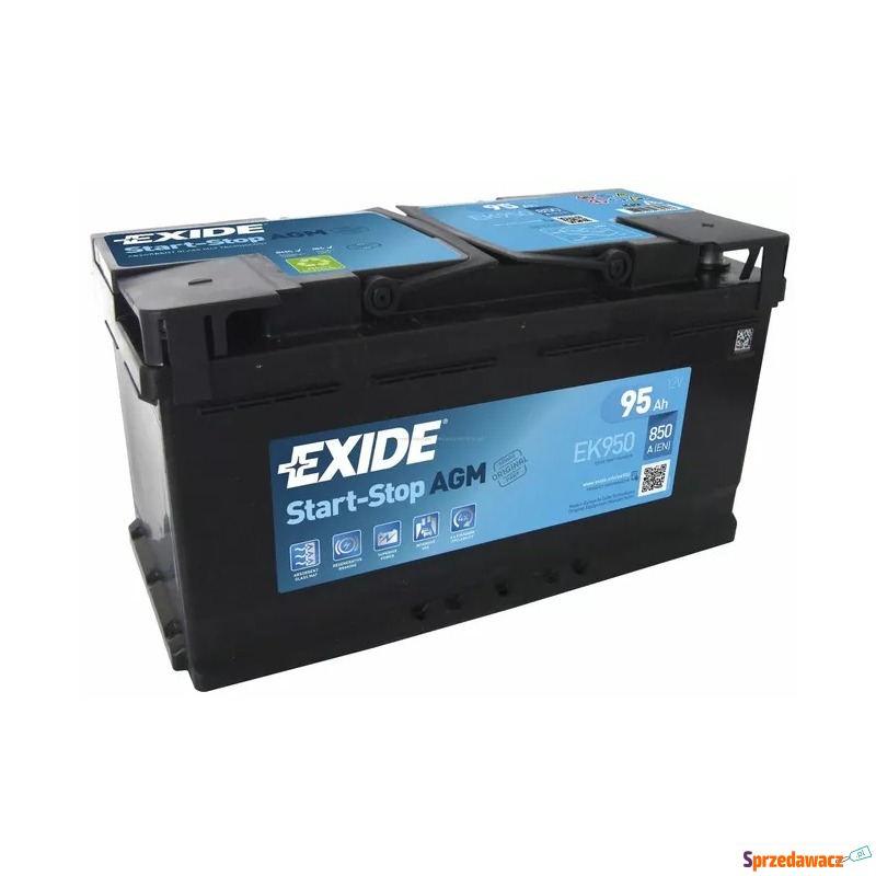 Akumulator 95Ah 850A en Exide AGM...