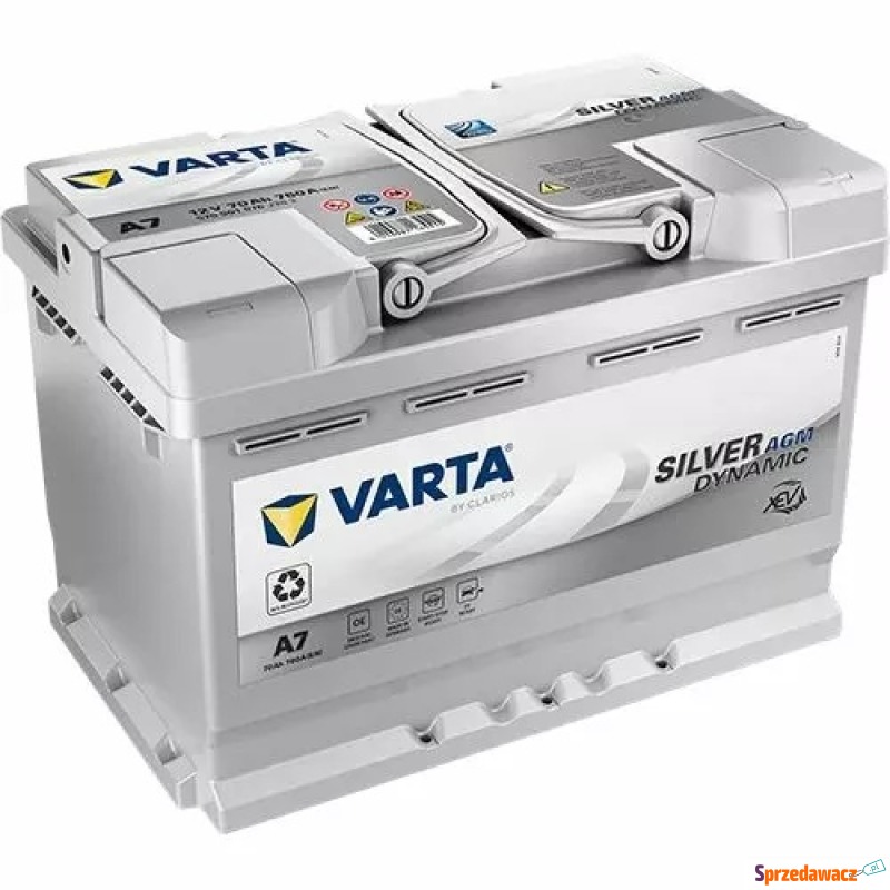 Akumulator 70Ah 760A varta agm...
