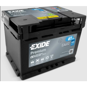 Akumulator 61Ah 600A Exide Premium - Akumulatory - Kalisz - zdjęcie 1