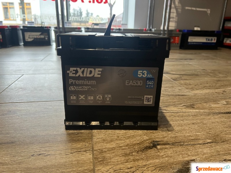 Akumulator 53Ah 540A EA530 Exide Premium - Akumulatory - Augustów