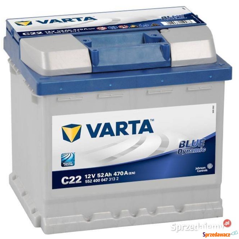 Akumulator 52Ah 470A EN Varta Blue...