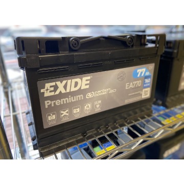 Akumulator 77Ah 760A EA770 Exide Premium - Akumulatory - Augustów - zdjęcie 1