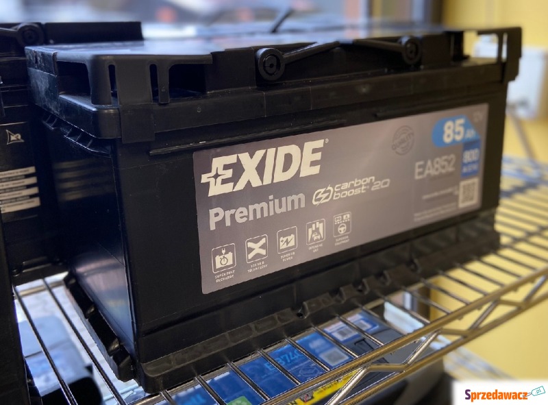 Akumulator 85Ah 800A  Exide Premium EA852 - Akumulatory - Augustów