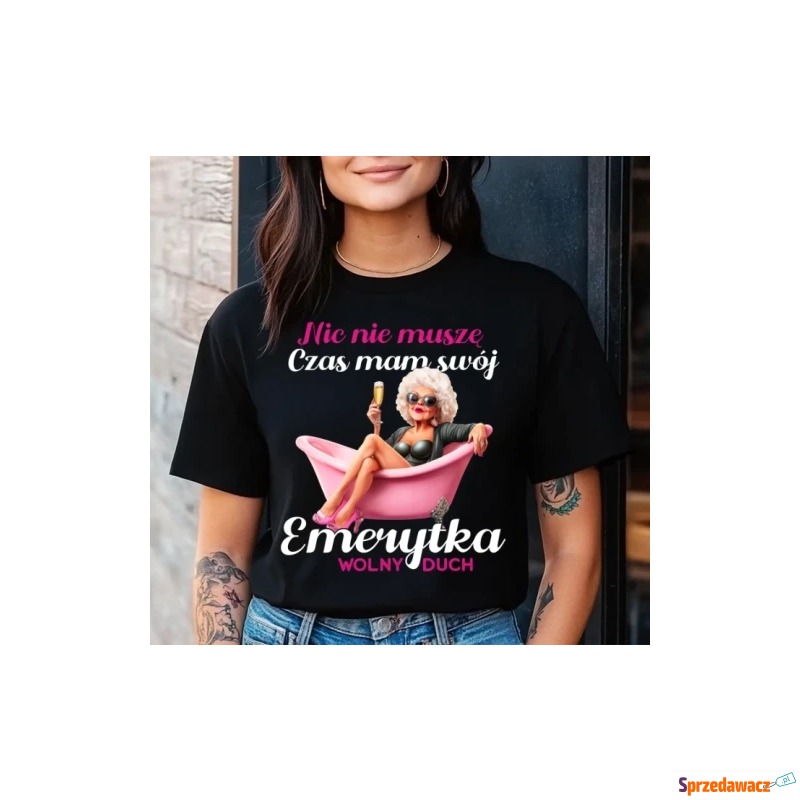 DAMSKA koszulka na emeryturę -...