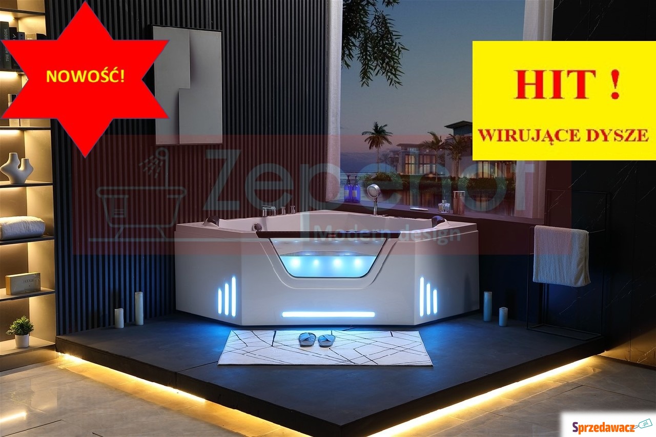 Wanna z hydromasażem BS-708 na...