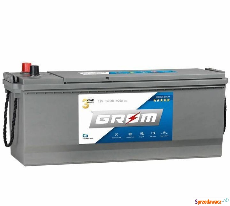 Akumulator 140Ah 900A GROM Premium