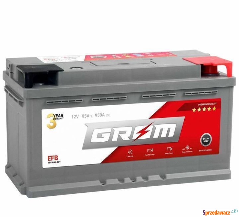Akumulator 95Ah 950A Grom EFB