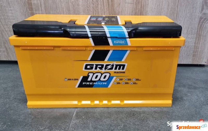 Akumulator 100Ah 850A EN P+ Grom...