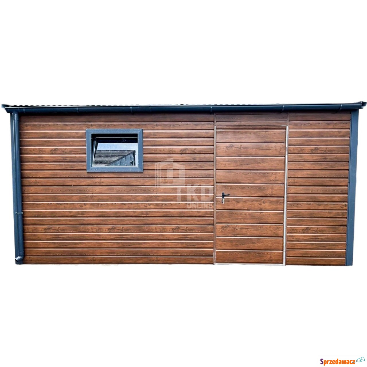 Schowek Domek Ogrodowy 4,5x2m Drzwi...
