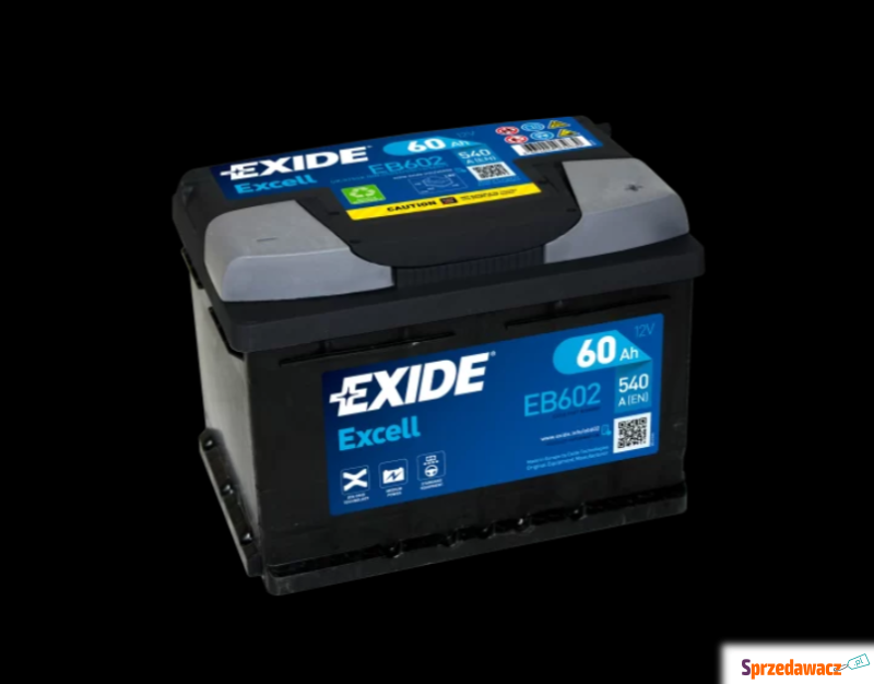 Akumulator 60Ah 540A EB602 EN Exide...