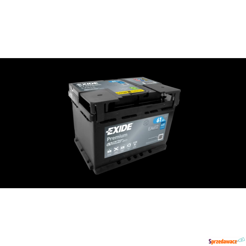 Akumulator 61Ah 600A EA612 Exide...