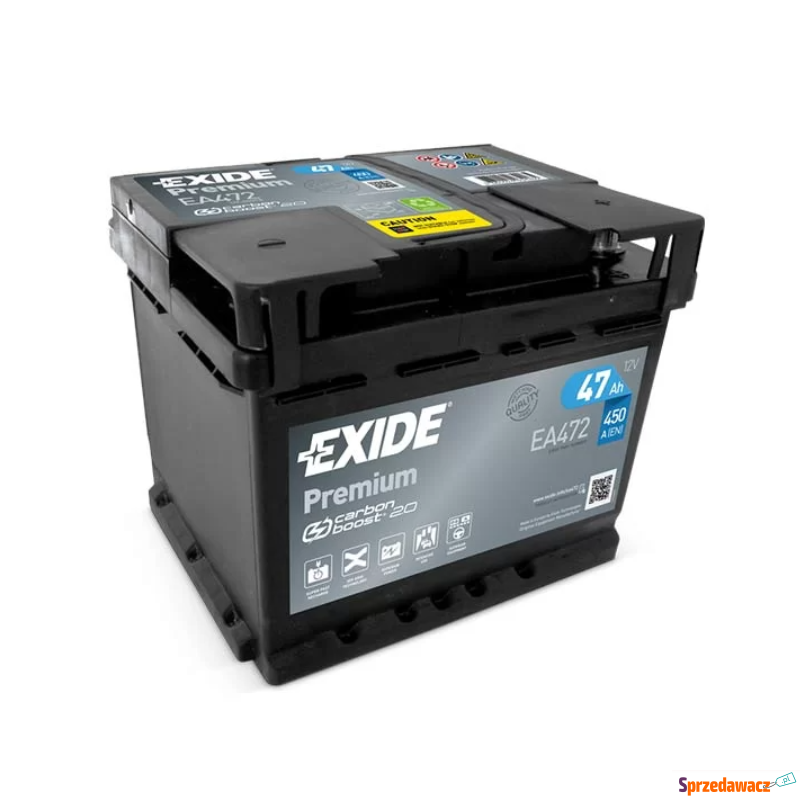Akumulator 47Ah 450A EA472 Exide...