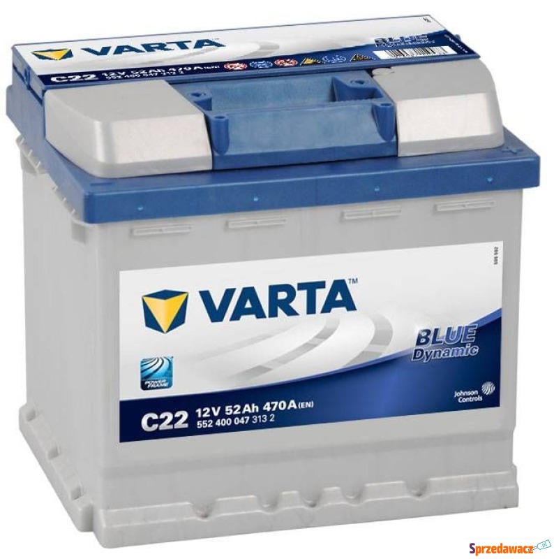 Akumulator 52Ah 470A Varta Blue...