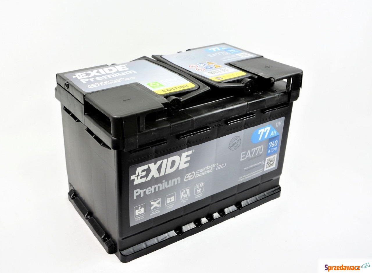 Akumulator 77Ah 760A  Exide Premium...